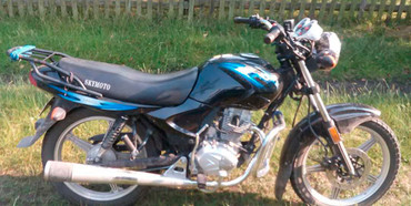 Житель Рівненщни вкрав мотоцикла і залишив в себе в дворі